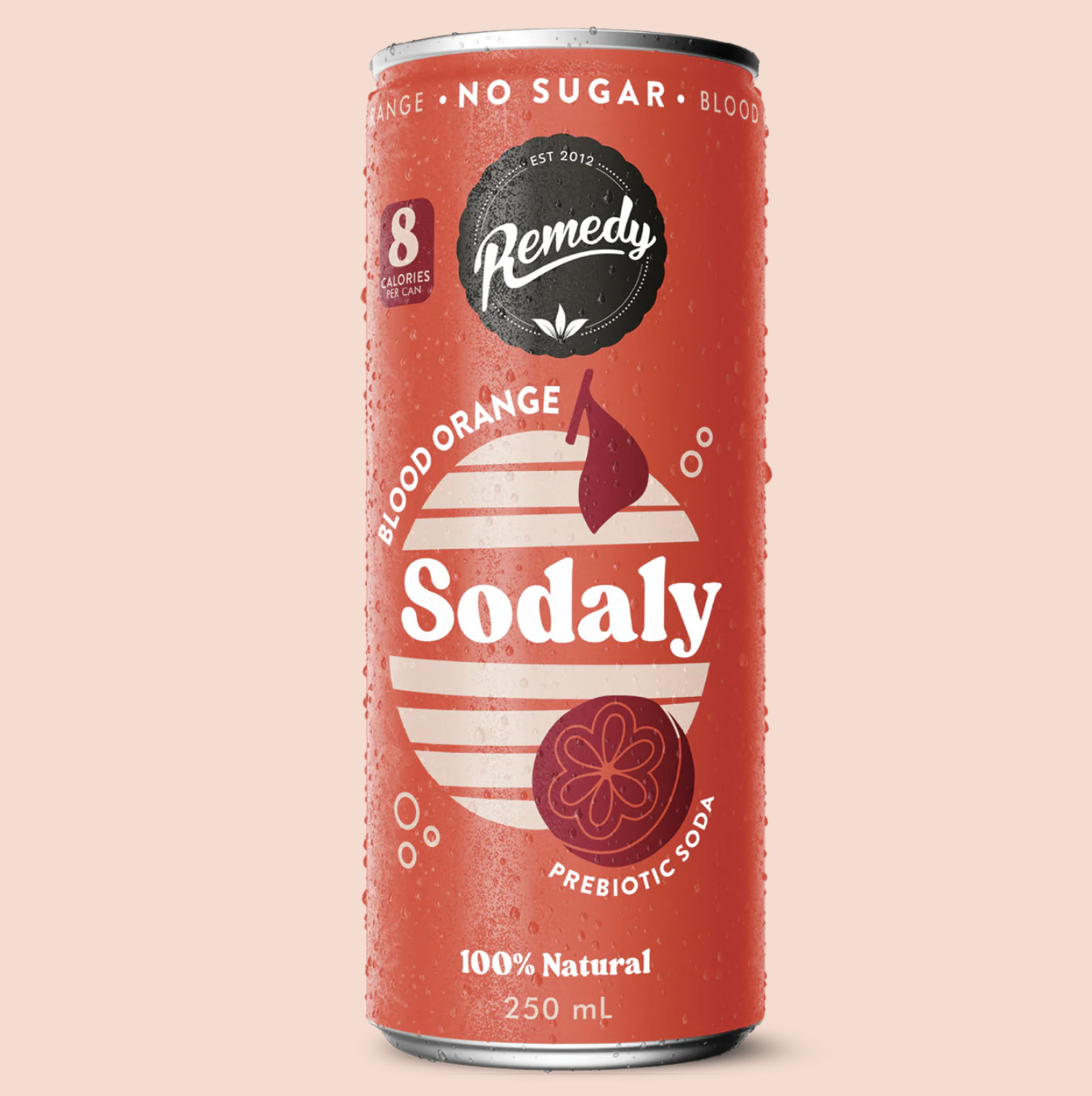Remedy Sodaly Blood Orange (4x250ml)